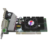 NVIDIA GEFORCE 6200 256MB DDR LP PCI DVI TV VGA OUT