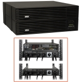 Tripp Lite SmartOnline EZ SU6000RT4UHV 6000 VA Tower/Rack Mountable UPS - 6 kVA/5.40 kW - 4UTower/Rack Mountable 0.03 Hour Full Load - 2 x NEMA L6-20R