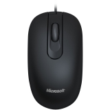 Microsoft 200 Mouse - Optical - Wired - Black - USB - 1000 dpi - Scroll Wheel - 3 Button(s) - Symmetrical