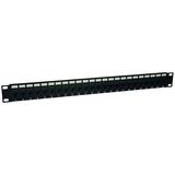 Tripp Lite 24 Port Cat5e Feed-Through Patch Panel - 24 x RJ-45